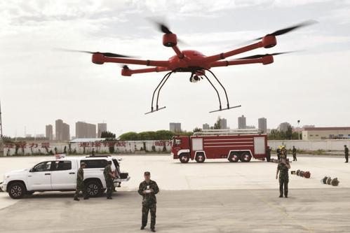 消防滅火無人機(jī)能有哪些用途?(圖1)