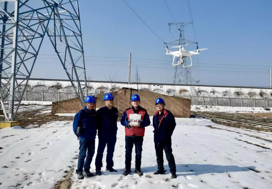 無人機(jī)自主化巡檢助力慶陽國網(wǎng)電檢水平提升(圖1)